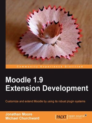 cover image of Moodle 1.9 Extension Development